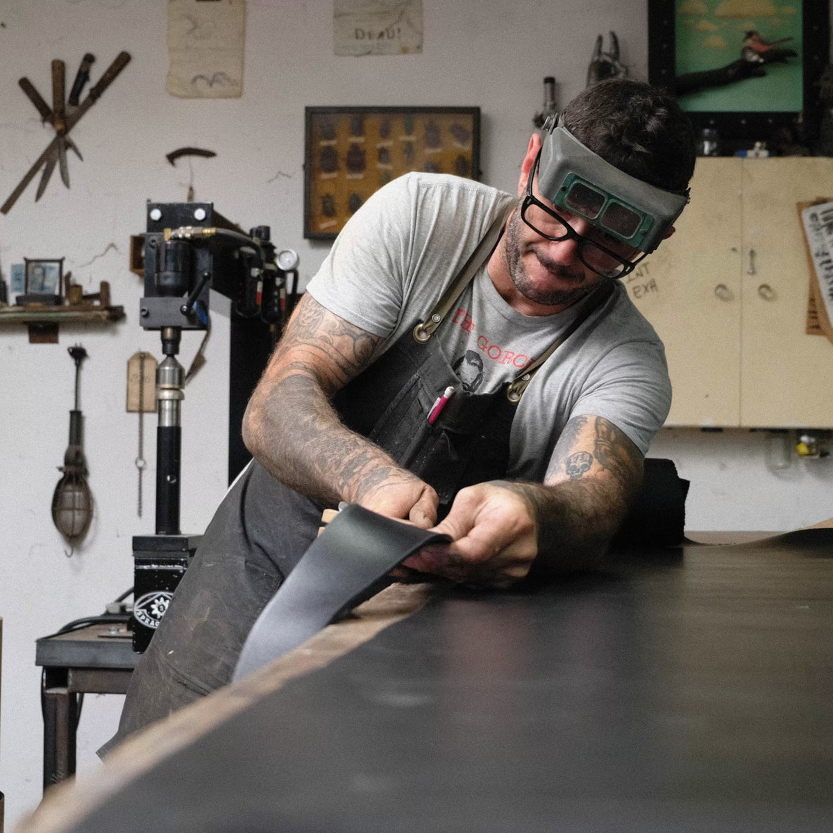 Guitar Accessory - Wayne Kramer's MC5 Stars & Stripes Leather Guitar S