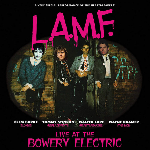 L.A.M.F vinyl album wayne kramer live at the bowie electric