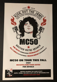 Poster - MC5 "Total Assault 50th Anniversary" (Double-Sided)