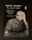 Poster - Wayne Kramer "The Hard Stuff+" Promo Print