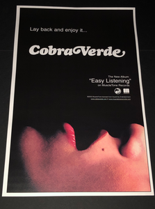 Poster - Cobra Verde's "Easy Listening" (Double-Sided)