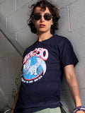 youth sunglasses navy t shirt mc5 mc50th white panther winged panther