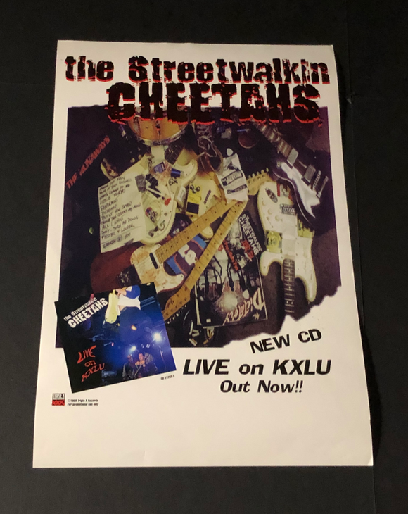 The Streetwalkin' Cheetahs Poster