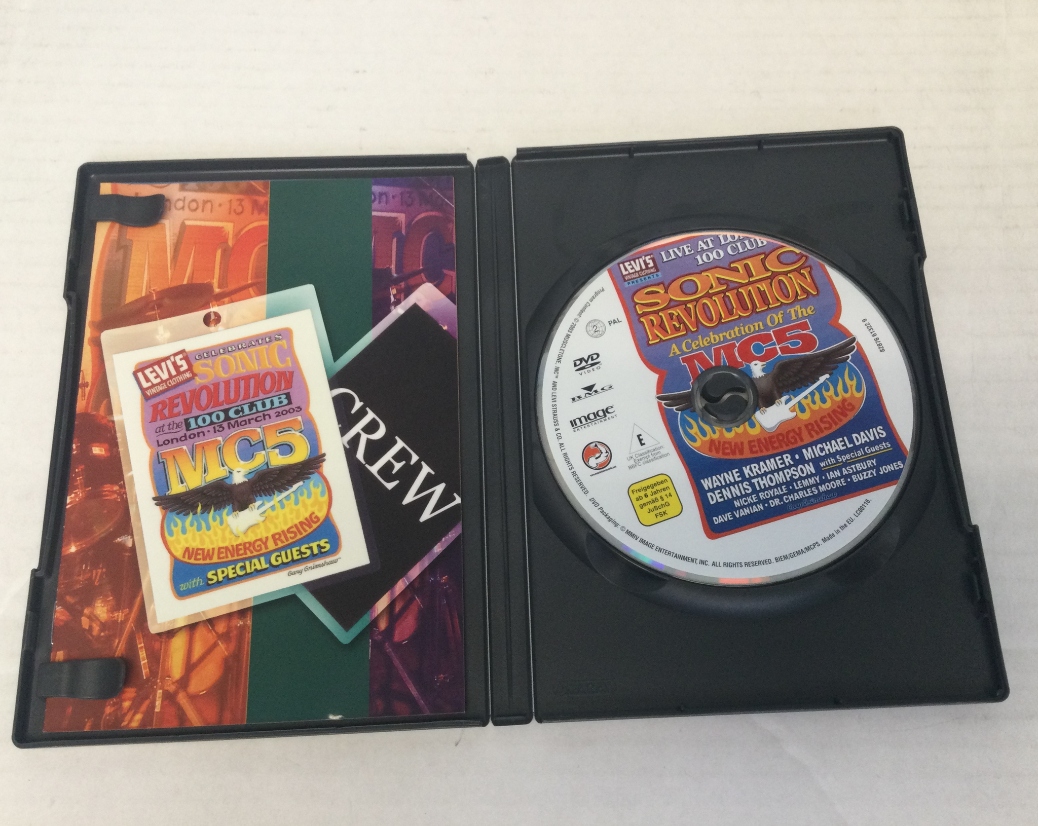 (未使用･未開封品)Sonic Revolution: Celebration of the Mc5 [DVD] The MC5 - Sonic Revolution: A Celebration of The MC5 (DVD